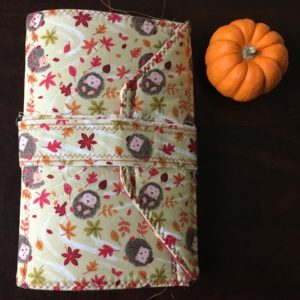 Fall in love with autumn with this delightful hedgehog journal!