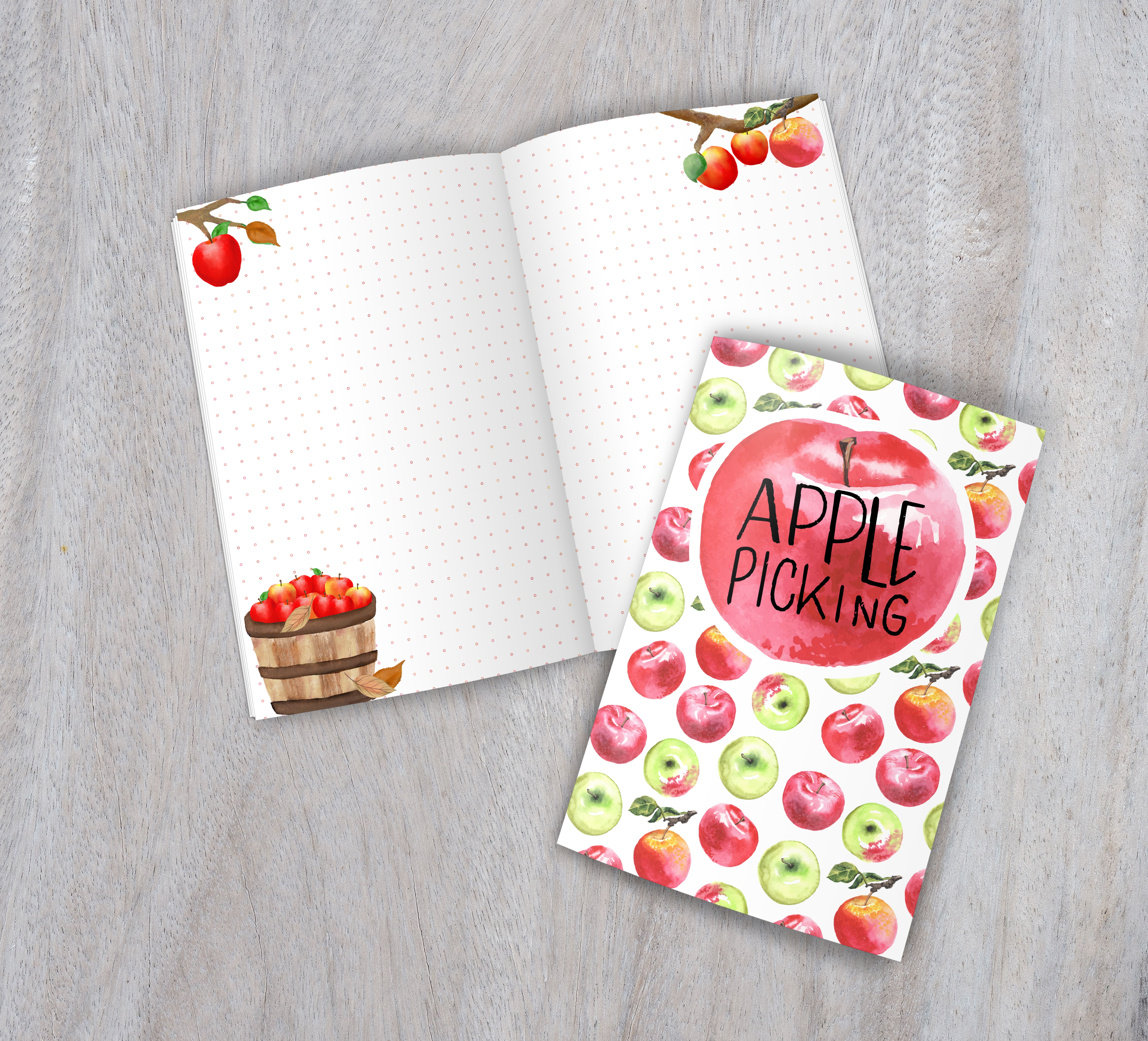 Apple Picking journal Memorable Journals