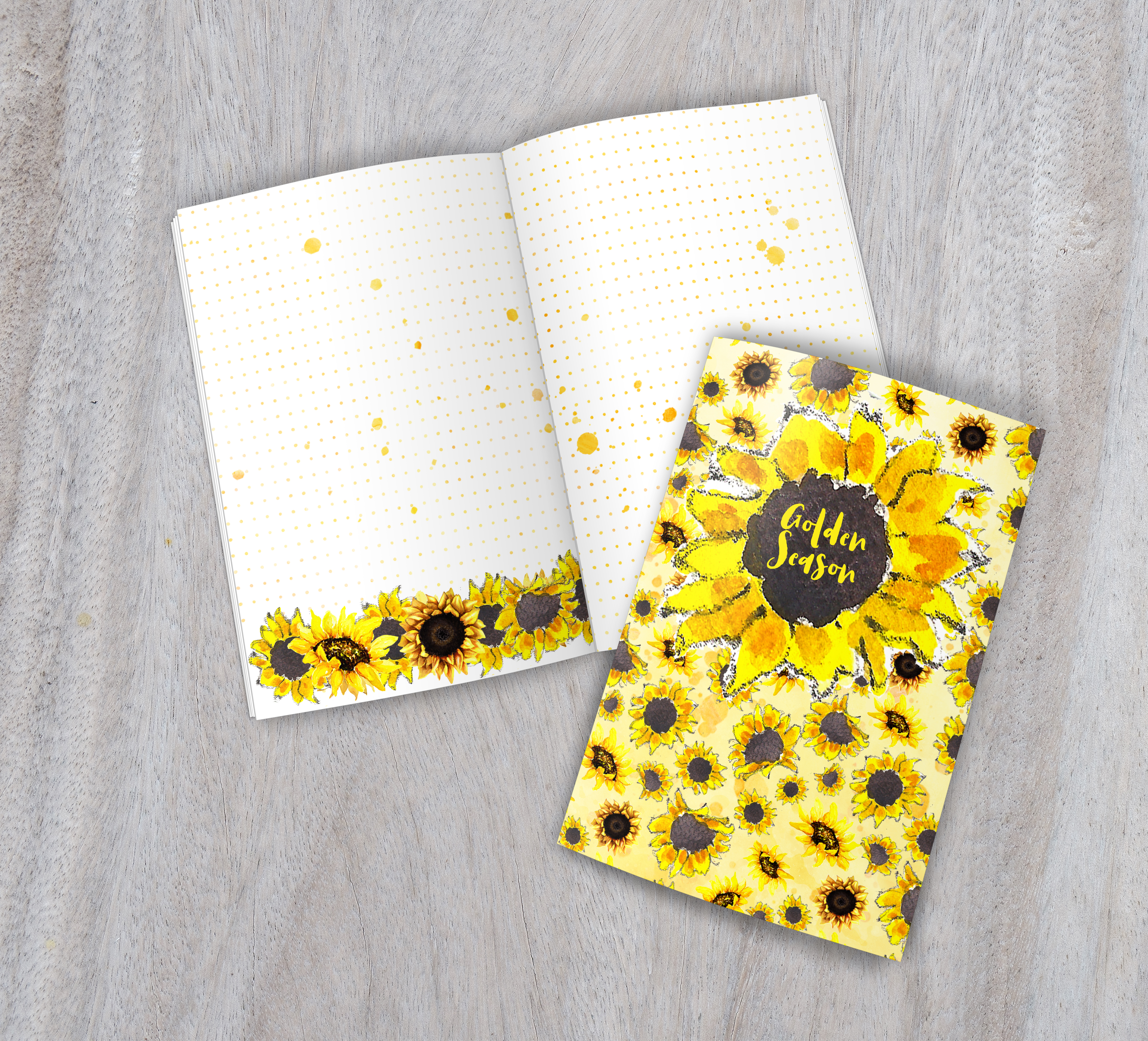 Sunflowers journal